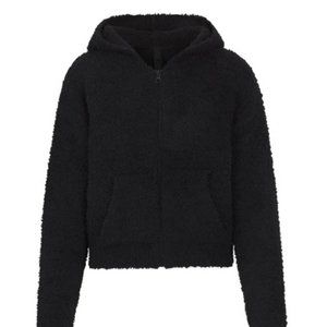 NWOT SKIMS COZY KNIT ZIP UP HOODIE & PANTS (S/M)
